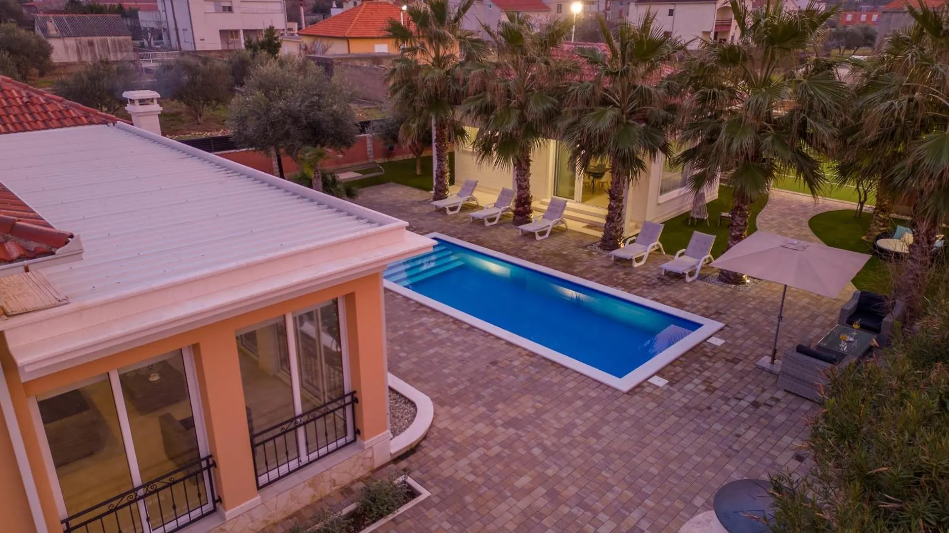 Luxury Villa Agape Palm Beach Tennisplatz Privlaka  0*, Privlaka (Zadar)
