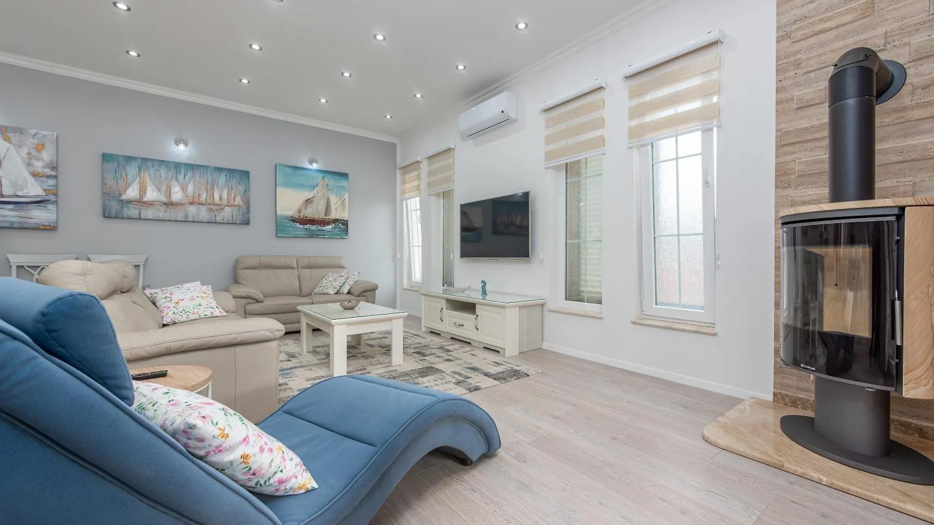 Luxury Villa Agape Palm Beach Tennisplatz Privlaka