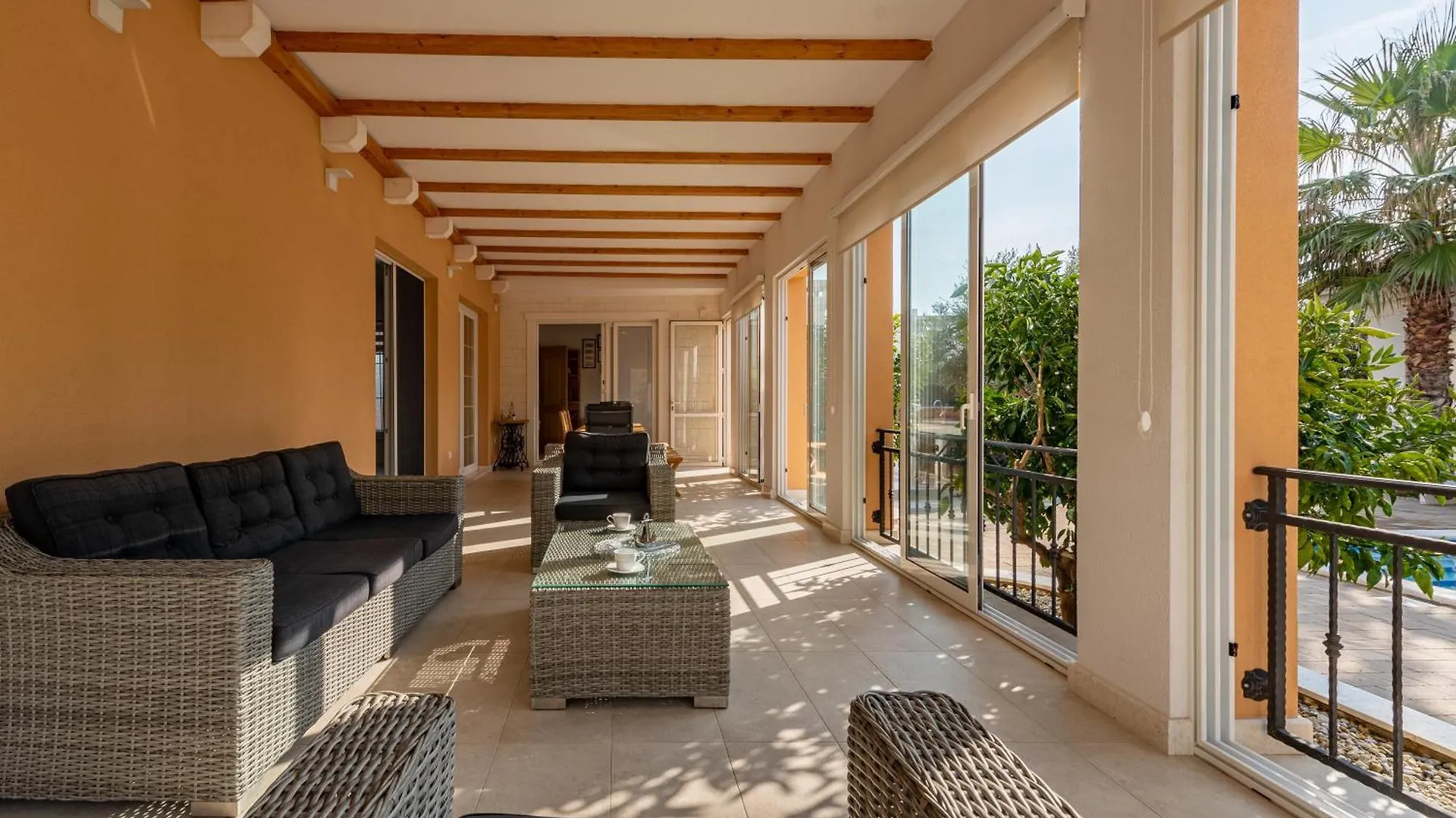 Luxury Villa Agape Palm Beach Tennisplatz Privlaka  Croácia
