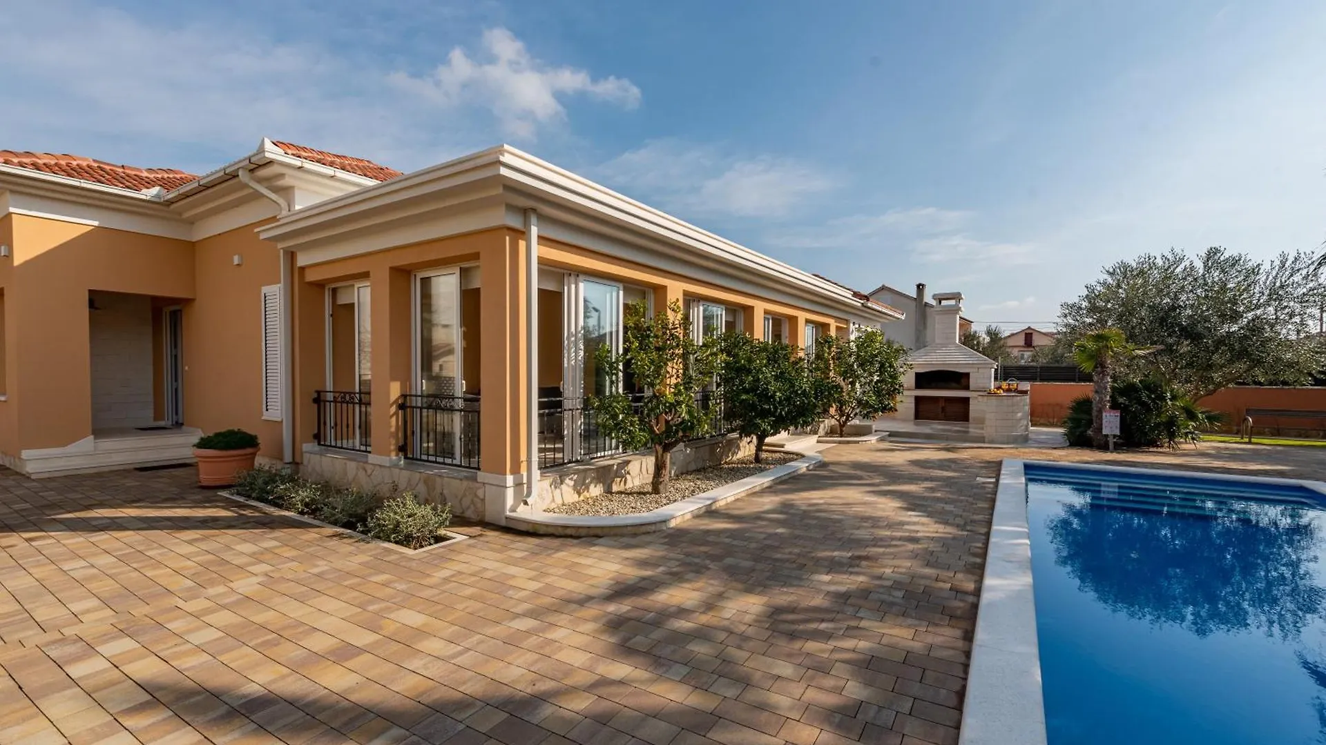 Luxury Villa Agape Palm Beach Tennisplatz Privlaka  0*, Privlaka (Zadar) Croácia