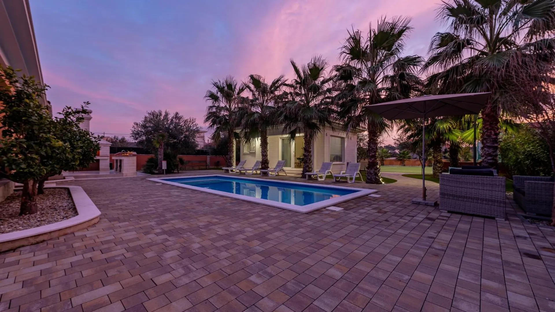 Luxury Villa Agape Palm Beach Tennisplatz Privlaka  Privlaka (Zadar)