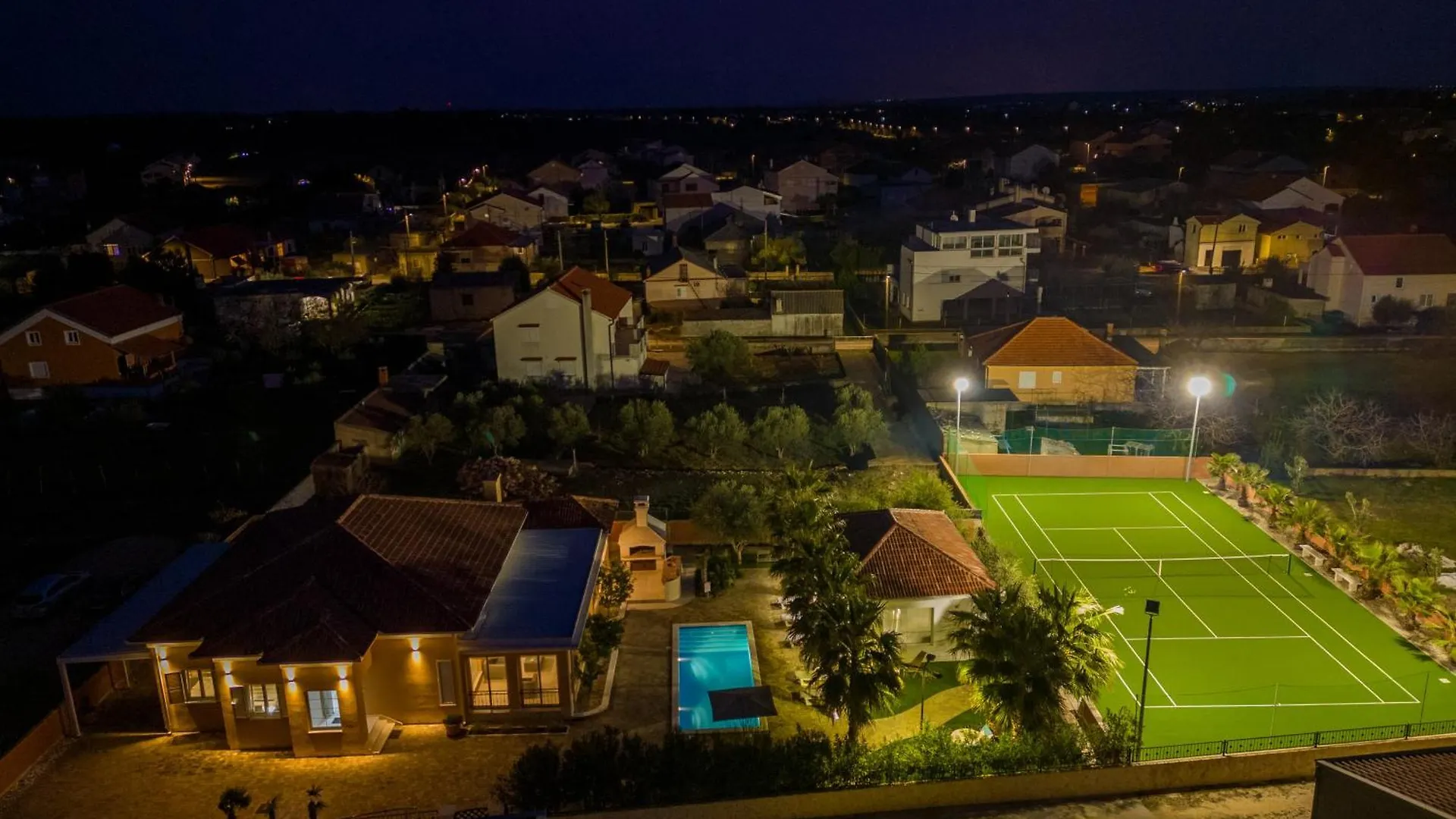 Luxury Villa Agape Palm Beach Tennisplatz Privlaka   Privlaka (Zadar)