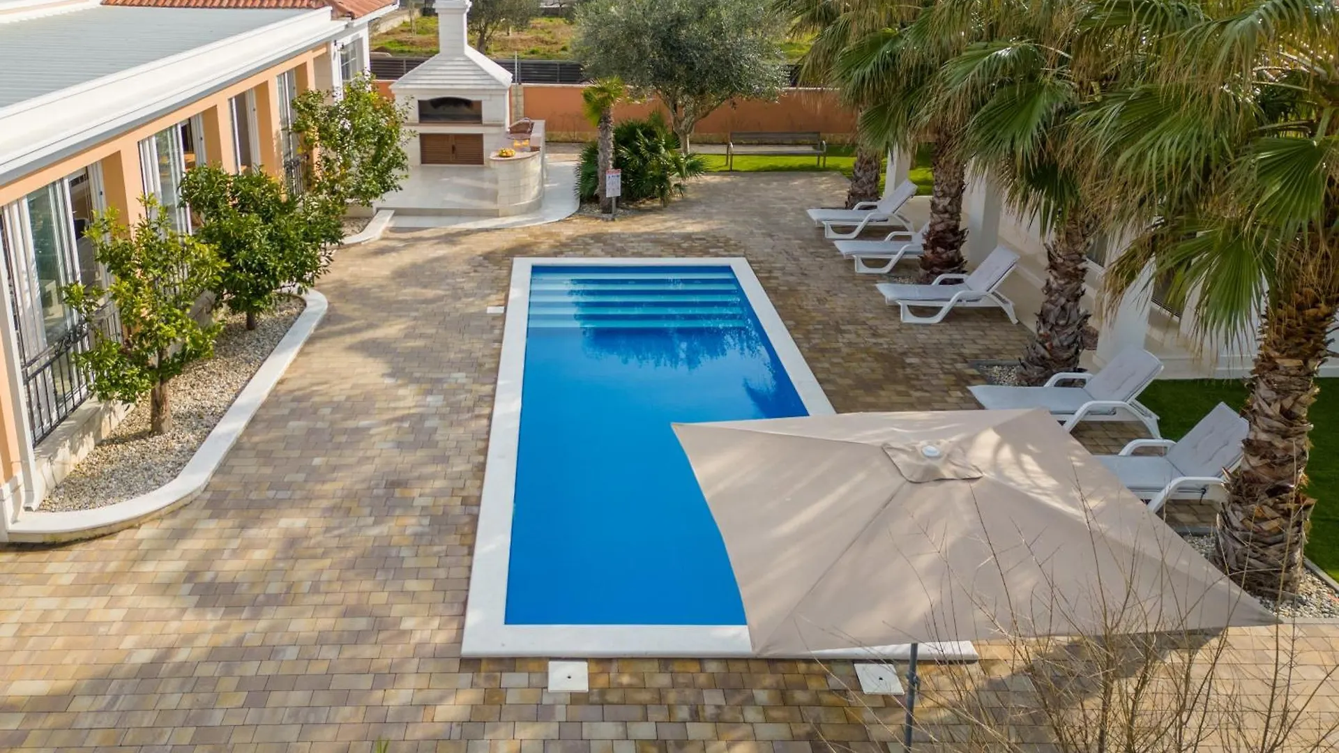 Luxury Villa Agape Palm Beach Tennisplatz Privlaka  0*, Privlaka (Zadar)